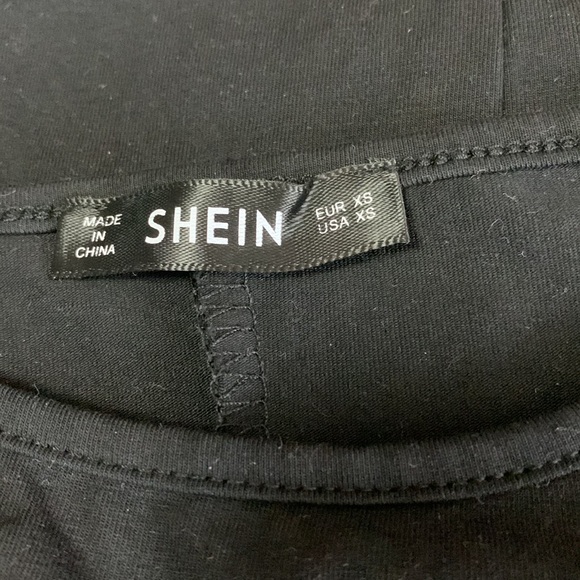 TWO Shein BodyCon Dresses 2 DRESSES!! Red N Black XS - Picture 11 of 13